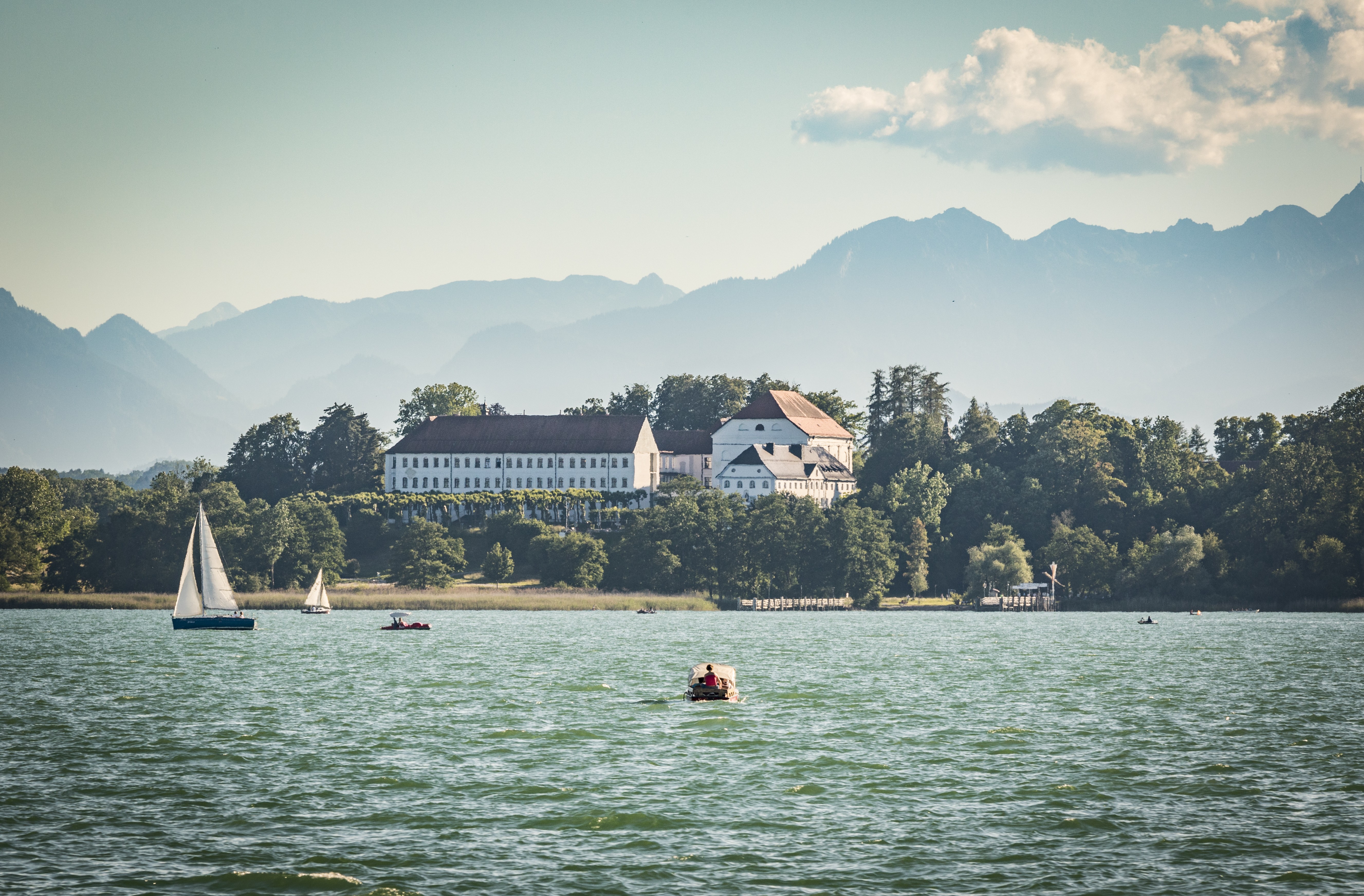 Altes Schloss auf der Herreninsel.